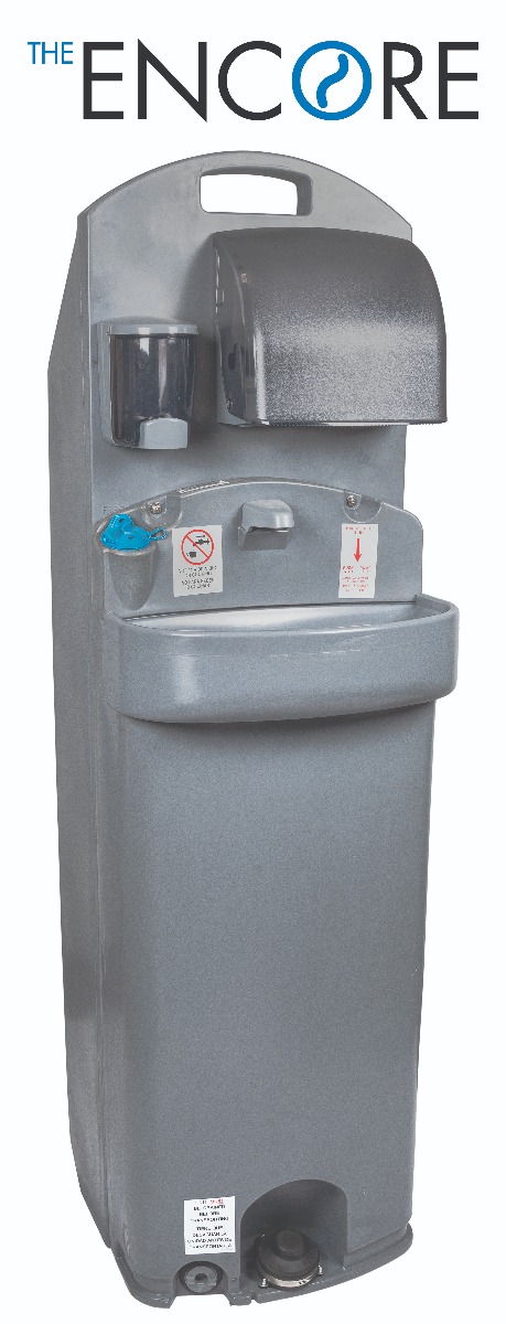 PolyJohn Encore portable handwash station